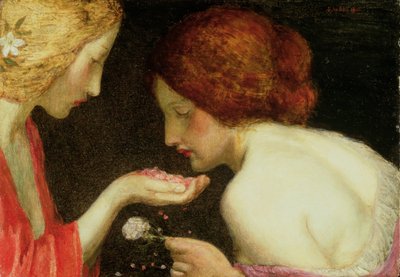 Rosenblätter, 1900 von Robert Anning Bell